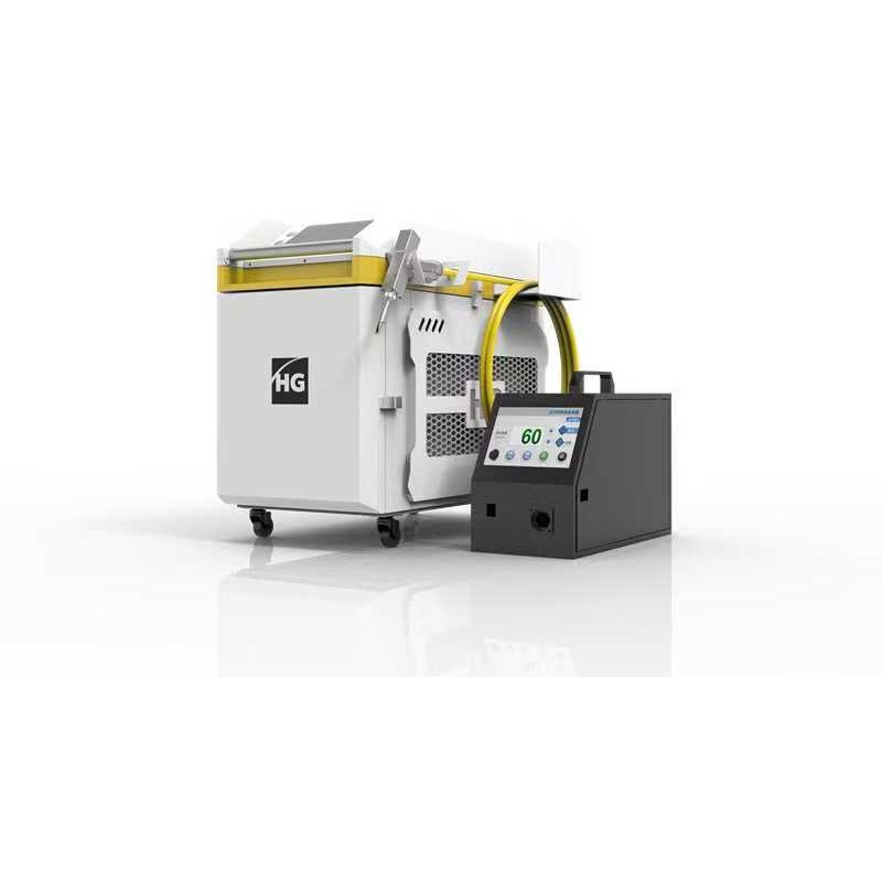 Аппарат для ручной лазерной сварки, резки и очистки HGLW-3000EW (dual wire)